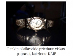 Vardiniai laikrodziai